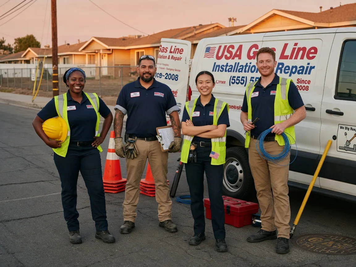 Gas Line Installation company in Columbiana, AL